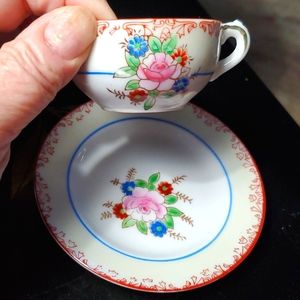 Cup & saucer. Made in Japan